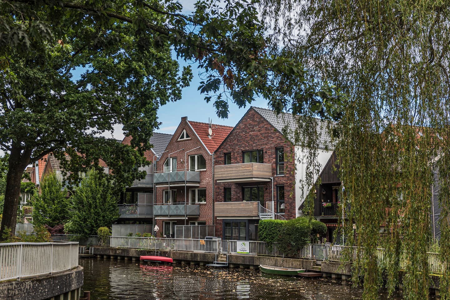 Das Ferienhaus Vechteglück in perfekter Lage